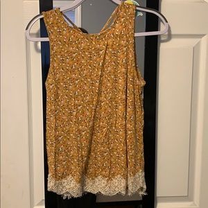 floral tank top
